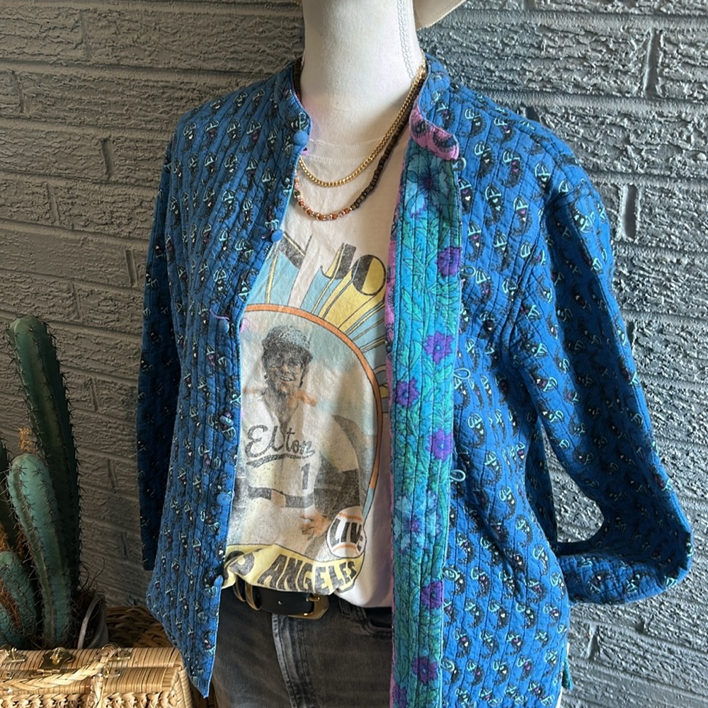 Handmade Reversible Quilted Jacket
